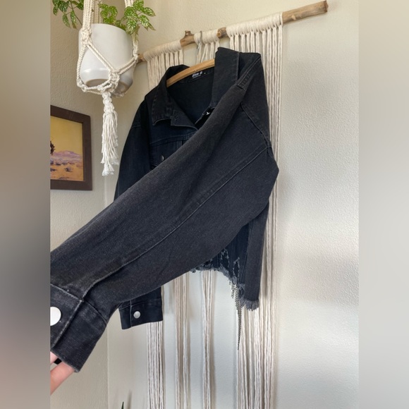 Rinestone Jean jacket - Picture 3 of 8